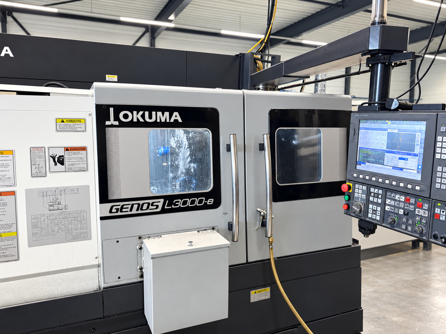 Okuma Genos L3000-e bij Abrahams Metaal